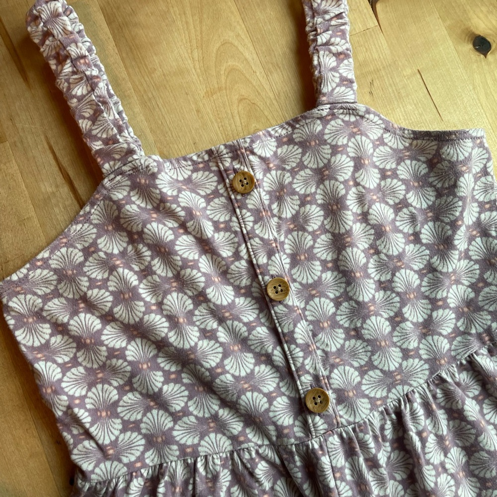 OshKosh B'gosh Lavender Patterned Romper Pants